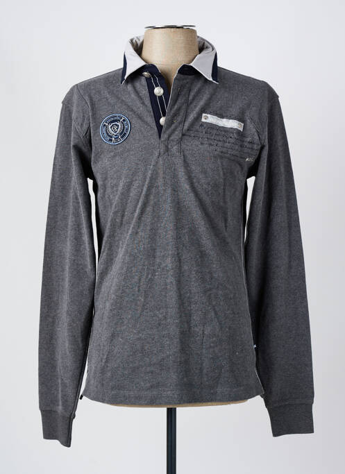 Polo gris EURO-STAR pour homme