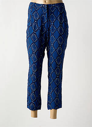 Pantacourt taille normale taille normale bleu LAURENCE DOLIGE femme