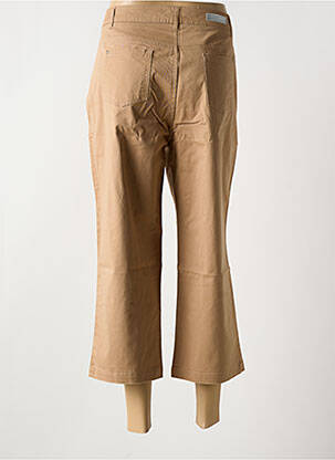 Pantalon 7/8 stretch taille normale marron LA FIANCEE DU MEKONG femme