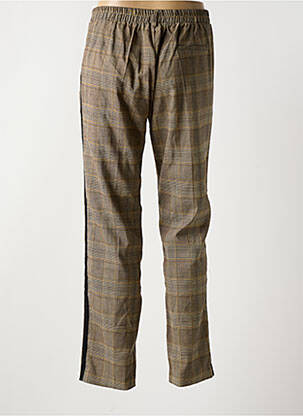 Pantalon droit stretch taille normale marron GRACE & MILA femme