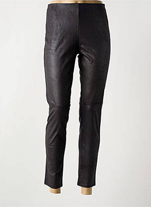 Pantalon slim taille élastique taille normale noir QUINZE HEURES TRENTE femme