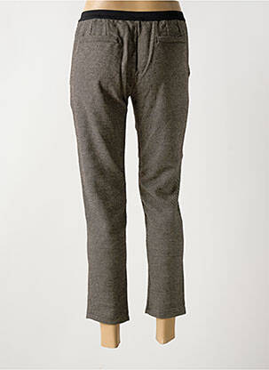 Pantalon 7/8 stretch taille normale noir JANIS & JOHN femme
