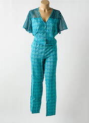 Combi-pantalon bleu LA FIANCEE DU MEKONG pour femme seconde vue