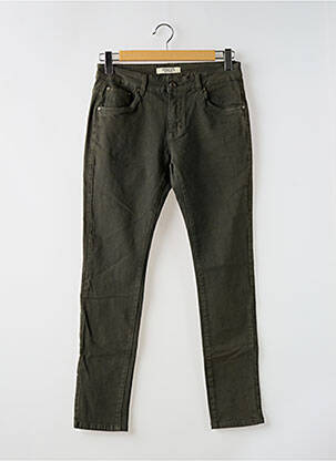 Jeans coupe slim vert TFBOYS pour homme