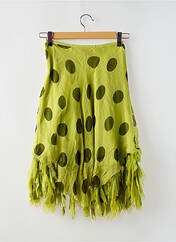 Jupe mi-longue vert LEIKO JEAN'S pour femme seconde vue