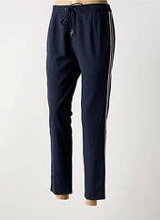 Pantalon chino bleu GRACE & MILA pour femme seconde vue