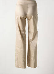 Pantalon droit beige DIANA GALLESI pour femme seconde vue