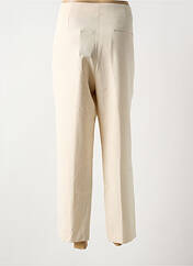 Pantalon droit beige SYM pour femme seconde vue