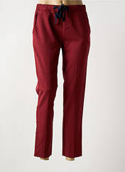 Pantalon slim rouge GRACE & MILA pour femme seconde vue