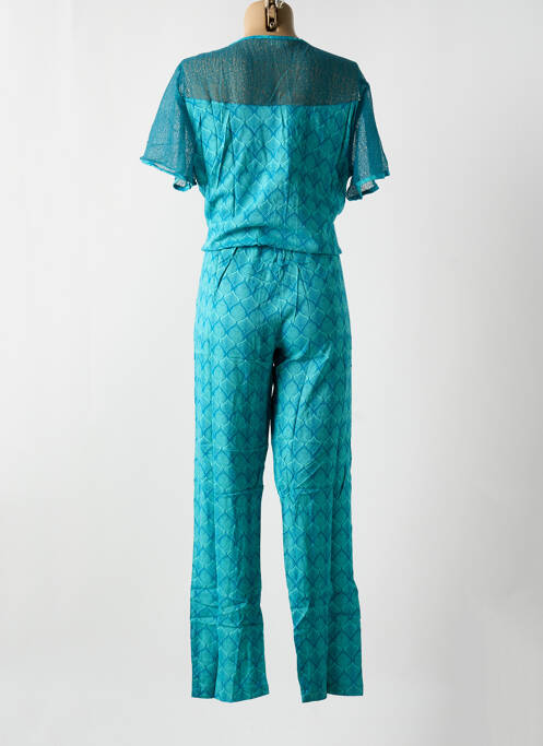 Combi-pantalon bleu LA FIANCEE DU MEKONG pour femme