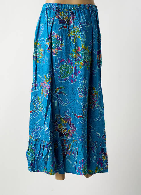 Jupe longue bleu LA FIANCEE DU MEKONG pour femme