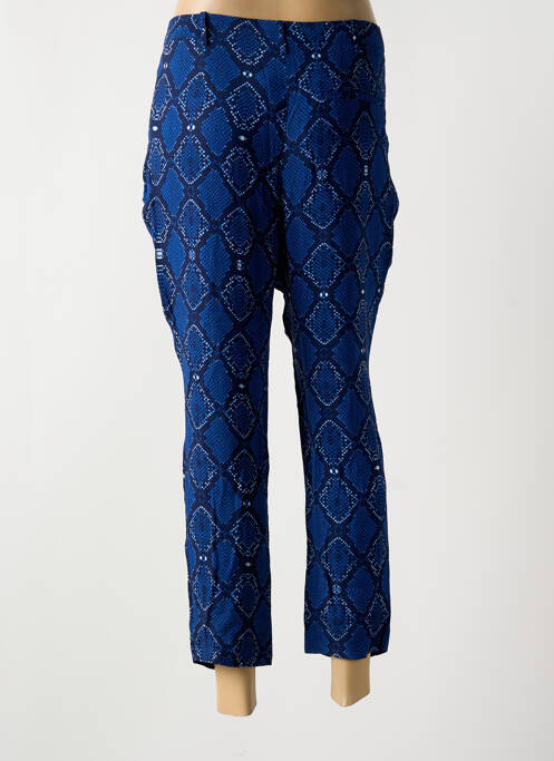 Pantacourt bleu LAURENCE DOLIGE pour femme