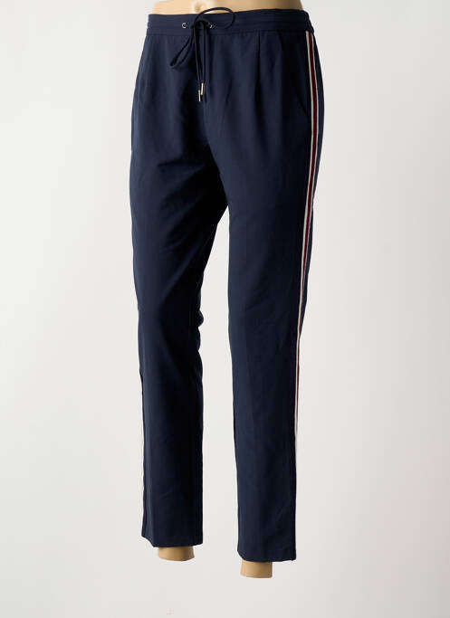 Pantalon chino bleu GRACE & MILA pour femme