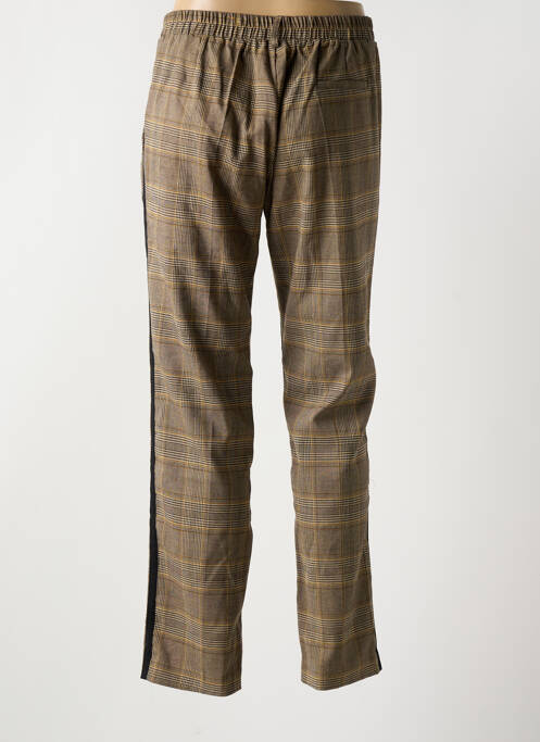 Pantalon droit marron GRACE & MILA pour femme