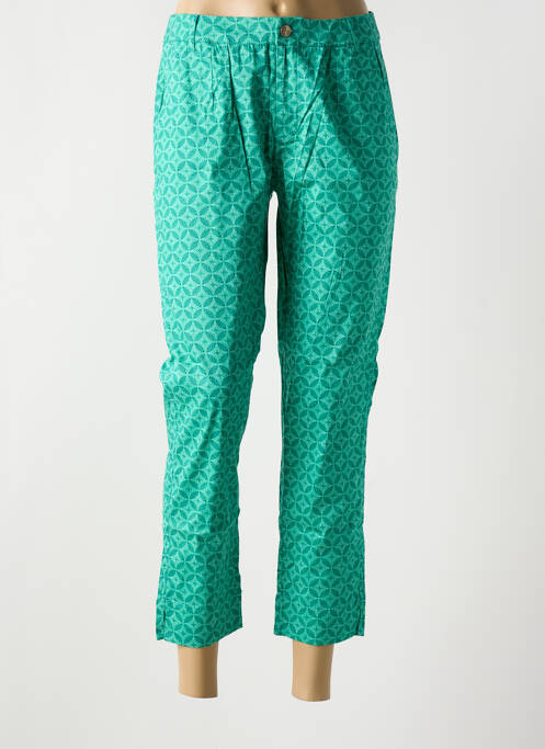 Pantalon droit vert LA FIANCEE DU MEKONG pour femme