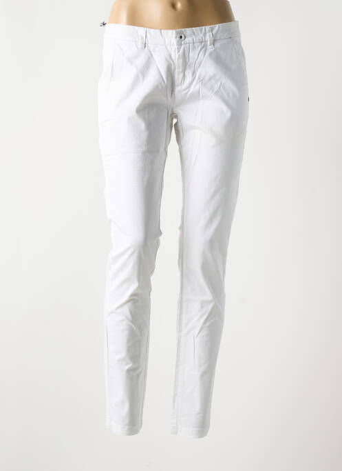 Pantalon slim blanc TREZ pour femme