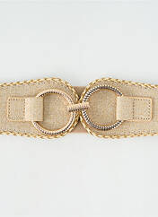 Ceinture beige UNO PIU UNO pour femme seconde vue