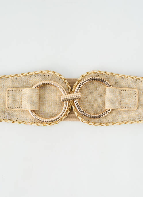 Ceinture beige UNO PIU UNO pour femme