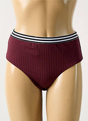 Bas de maillot de bain stretch culotte rouge ARDENE femme