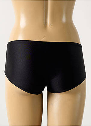 Shorty effet matière satinée noir NEWBODY femme