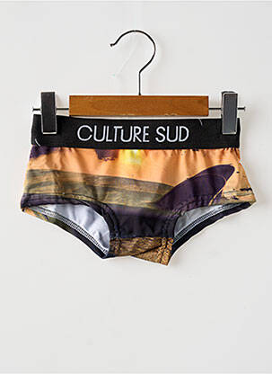 Shorty stretch noir CULTURE SUD fille