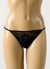 Tanga noir STINVO pour femme seconde vue