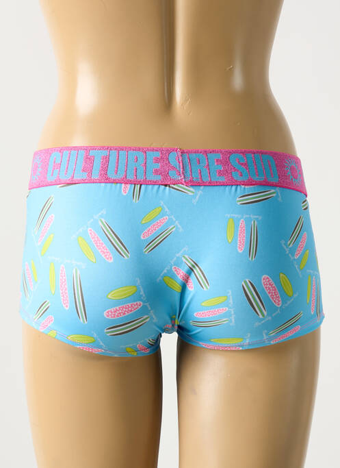 Shorty bleu CULTURE SUD pour femme