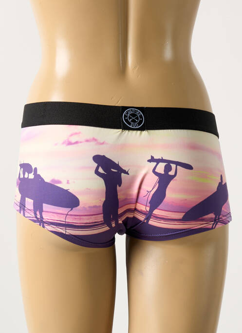 Shorty violet CULTURE SUD femme