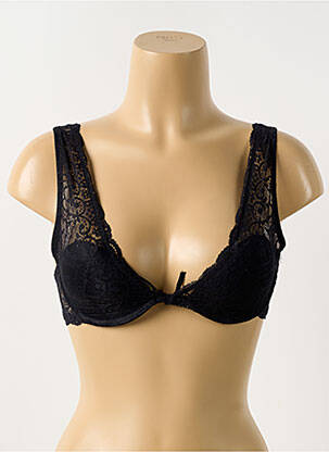Soutien-gorge légère et transparente haut soutien-gorge moulé noir ROSA FAIA femme