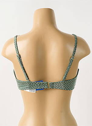 Haut de maillot de bain stretch haut triangles vert H&M femme