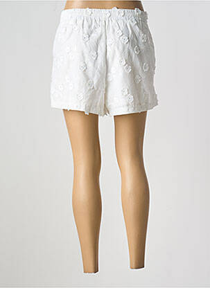 Short coupe droite blanc RETRO & ICONE femme