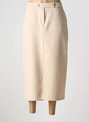 Jupe longue beige CHARMING GIRL pour femme seconde vue