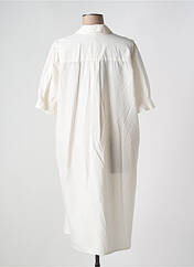 Robe mi-longue blanc CULTURE pour femme seconde vue