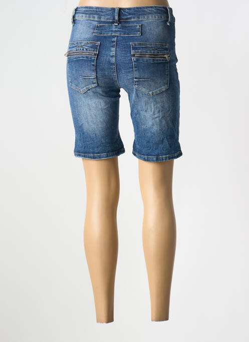 Bermuda taille normale taille normale bleu MELLY & CO femme