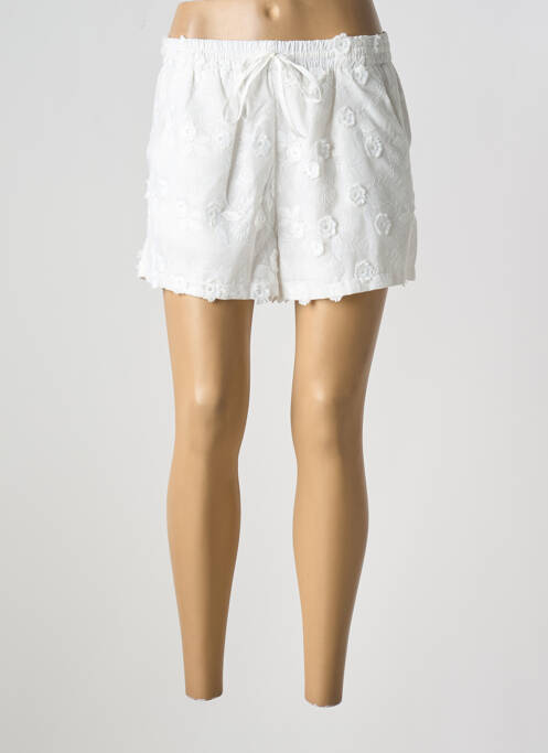 Short blanc RETRO & ICONE pour femme