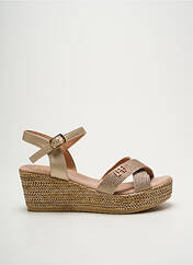 Sandales/Nu pieds or LPB pour femme seconde vue