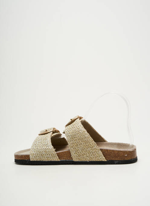 Mules/Sabots beige LPB pour femme