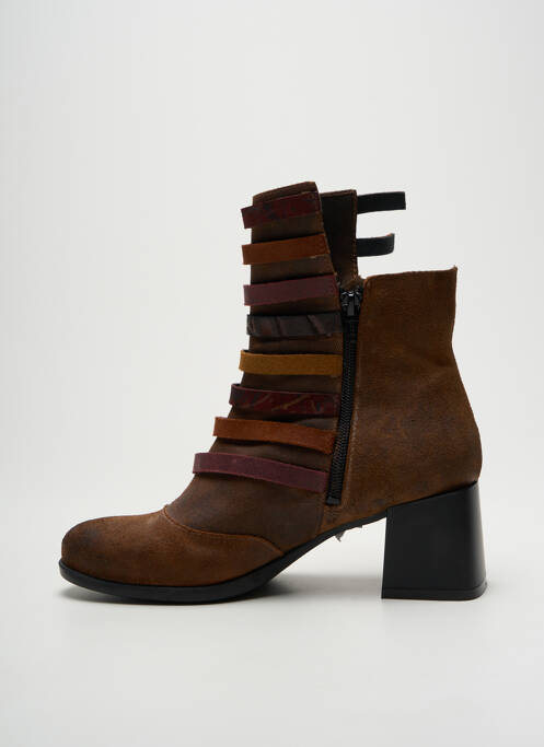 Bottines/Boots marron PAPUCEI pour femme