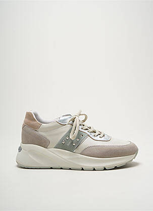 Baskets nubuck talon de 4 à 6cm gris NERO GIARDINI femme
