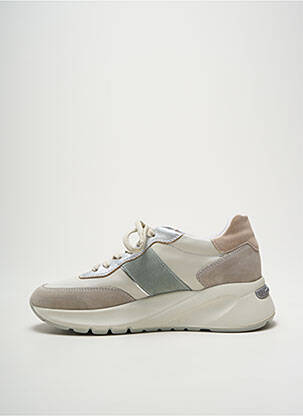 Baskets nubuck talon de 4 à 6cm gris NERO GIARDINI femme
