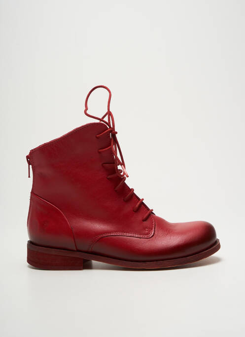 Bottines/Boots rouge FELMINI pour femme