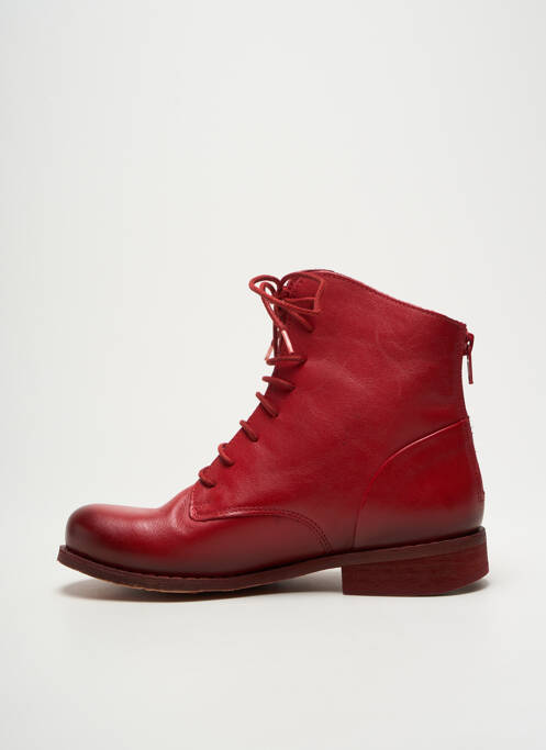 Bottines/Boots rouge FELMINI pour femme