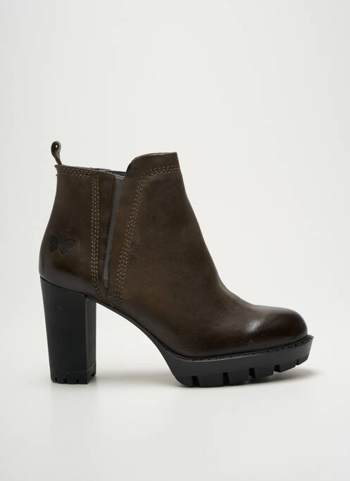 Bottines/Boots vert FELMINI pour femme