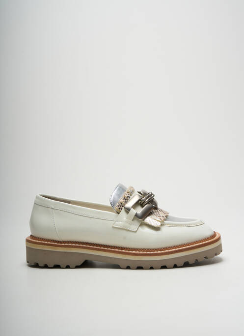 Mocassins blanc REGARD pour femme