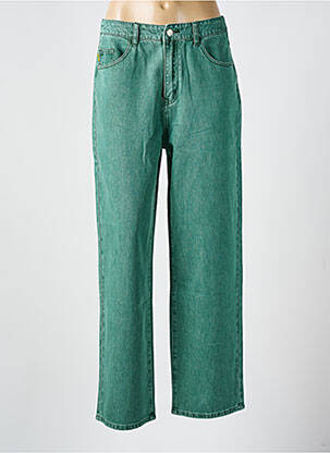 Jeans coupe large taille normale taille normale vert FRNCH femme