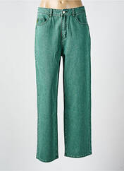 Jeans coupe large vert FRNCH pour femme seconde vue