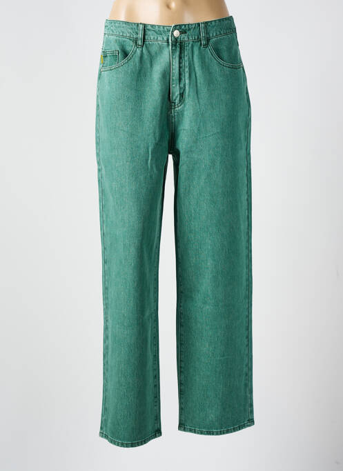 Jeans coupe large vert FRNCH pour femme