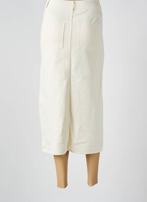 Jupe longue beige GRACE & MILA pour femme