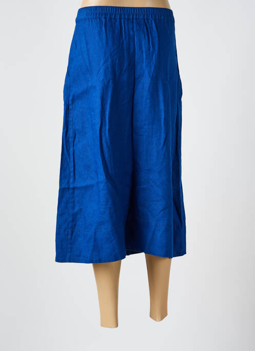 Jupe mi-longue bleu ZYGA pour femme
