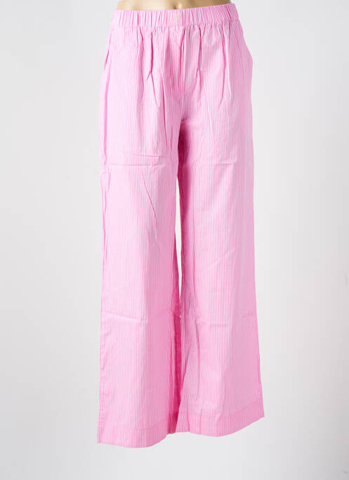 Pantalon large rose GRACE & MILA pour femme